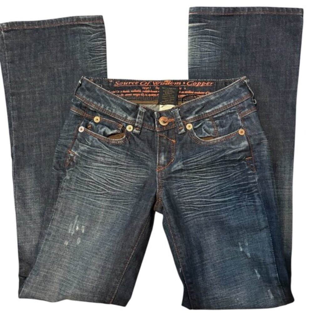 Source Unknown Blue Boot Cut Womens Jeans